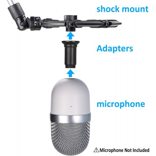  Razer Seiren Mini Shock Mount - Shockmount Advanced Vibration Blocking, Noise Repelling Matching Mic Boom Arm Compatible with Razer Seiren Mini Microphone by YOUSHARES