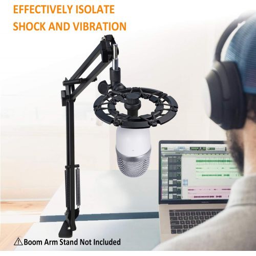  Razer Seiren Mini Shock Mount - Shockmount Advanced Vibration Blocking, Noise Repelling Matching Mic Boom Arm Compatible with Razer Seiren Mini Microphone by YOUSHARES