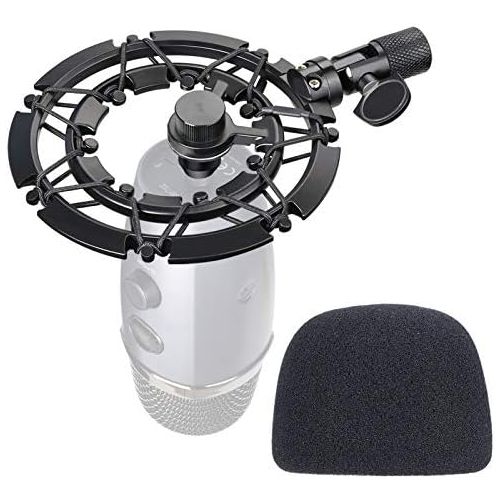  [아마존베스트]Blue Yeti Nano Microphone Shock Mount with Pop Protection, Shock Mount with Wind Protection, Reduces Vibration Microphone Stand for Blue Yeti Nano by YOUSHARES