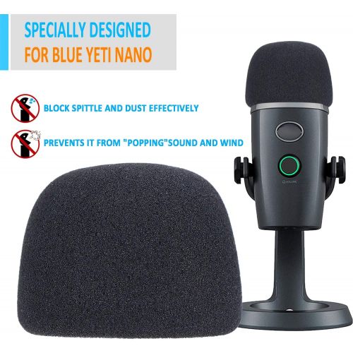  [아마존베스트]Blue Yeti Nano Microphone Shock Mount with Pop Protection, Shock Mount with Wind Protection, Reduces Vibration Microphone Stand for Blue Yeti Nano by YOUSHARES