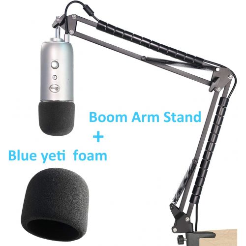  [아마존베스트]YOUSHARES Yeti Microphone Arm with Pop Guard for Blue Yeti and Yeti Pro Microphone