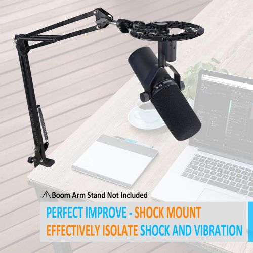  [아마존베스트]Shure SM7B Microphone Shock Mount Reduces Vibration and Improves Recording Quality by YOUSHARES