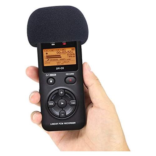  [아마존베스트]DR-05X Windbreak Foam Pop Protection for Tascam DR-05 and DR-05X by YOUSHARES (Pack of 2)