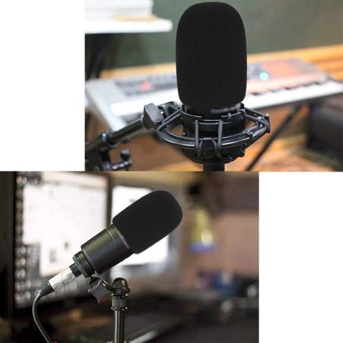  [아마존베스트]YOUSHARES AT2020 Microphone Stand with Pop Protection - Microphone Arm with Pop Filter for Audio Technica AT2020 AT2020USB + AT2035
