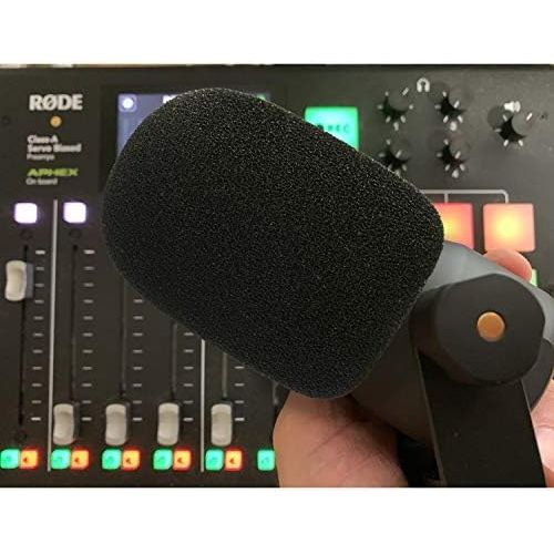  [아마존베스트]YOUSHARES PodMic Pop Filter - Microphone Wind Protection Foam for Rode PodMic Podcasting Microphone to Block Explosive Materials