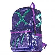 YOUTH UNION Reversible Magic Sequin Backpack School Bags,Lightweight Travel Mermaid Glittering Backpack for Girls and Boys
