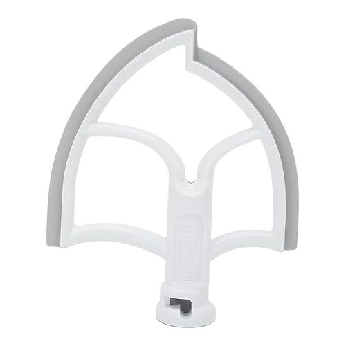  YOUTHINK Sturdy Mixer Beater Paddle for 6Q Stand Mixer - High Stability, Food Safety Mixing Head with Aluminum Alloy, Silicone - Fits 5.2-5.7L Bowls