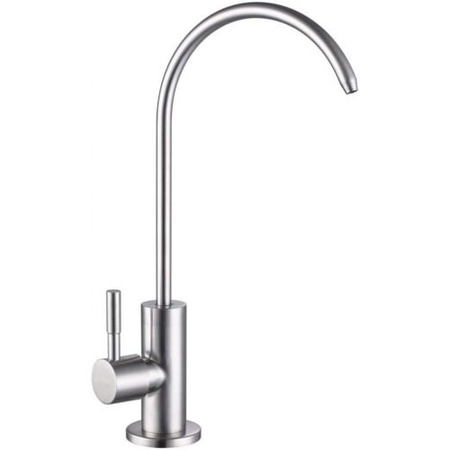  YOYMI Drinking Water Filter Faucet Stainless Steel Brushed Nickel Kitchen Bar Sink，Lead-Free Modern Water Filter Faucet