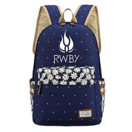 YOYOSHome Luminous Anime RWBY Ruby Rose Cosplay College Bag Daypack Bookbag Backpack School Bag