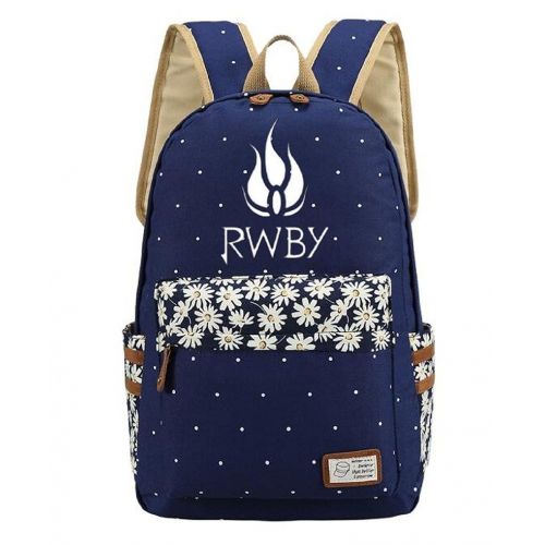  YOYOSHome Luminous Anime RWBY Ruby Rose Cosplay College Bag Daypack Bookbag Backpack School Bag
