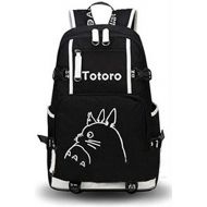YOYOSHome Luminous Anime My Neighbor Totoro Cosplay Bookbag Laptop Bag Backpack School Bag