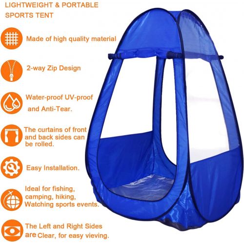  YP Outdoor Single Pop-up Tent Sports Pod Under The Bad Wear Watching Sport Events Camping Hiking Fishing Beach Tents Canopy