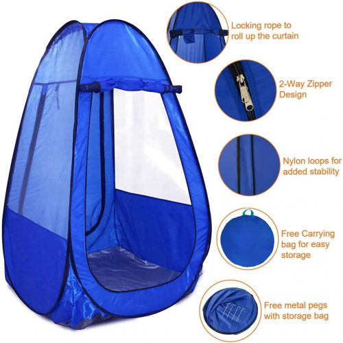  YP Outdoor Single Pop-up Tent Sports Pod Under The Bad Wear Watching Sport Events Camping Hiking Fishing Beach Tents Canopy