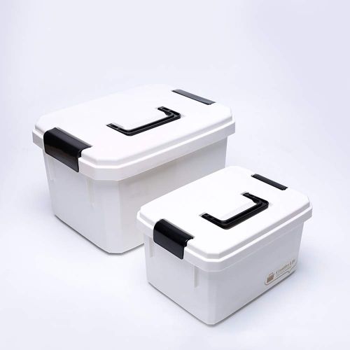  YQ  First aid box Ping Bu Qing Yun Medical box-plastic material, portable portable large-capacity multi-layer layered moisture-proof dustproof, household medicine box suitcase child emergency medica