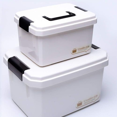  YQ  First aid box Ping Bu Qing Yun Medical box-plastic material, portable portable large-capacity multi-layer layered moisture-proof dustproof, household medicine box suitcase child emergency medica