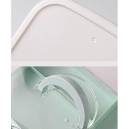  YQ  First aid box Ping Bu Qing Yun Medical box-ABS material, thick and durable portable convenient sealing moisture-proof dustproof multi-transparent, household medicine box medicine storage box tra