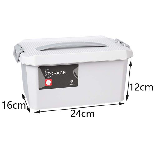  YQ  First aid box Ping Bu Qing Yun Medical box-PP material, portable portable large capacity multi-layer layered moisture-proof dustproof, household medicine box suitcase child emergency medical box