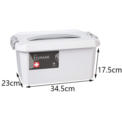  YQ  First aid box Ping Bu Qing Yun Medical box-PP material, portable portable large capacity multi-layer layered moisture-proof dustproof, household medicine box suitcase child emergency medical box