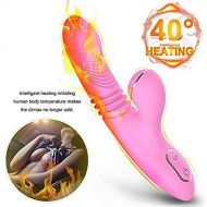 YQFCA Wireless 7 Frequency Thrusting&Sucking Toys Waterproof Rechargeable Handheld Massager...