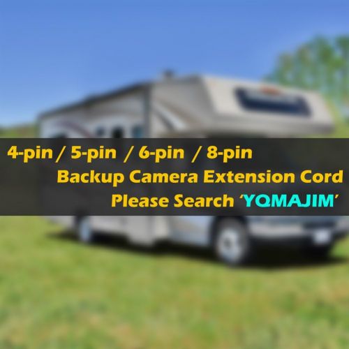  [아마존베스트]Dash Cam Rear View Camera Extension Cord,YQMAJIM 4 Pin 9.8 Ft Extension Cable for Car Backup Camera/ Reverse Car Recorder(4 Pin 9.8Ft)