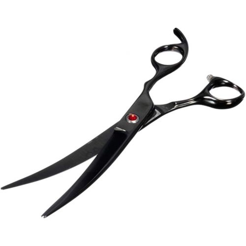  YQSMYSW Professional Pet Scissors Kit Sharp Edge Dog Cat 4pcs Grooming with Storage Bag