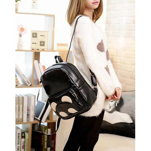  YQWEL Cute Cartoon Animal Panda Backpack Purse Leather Mini Casual Daypack