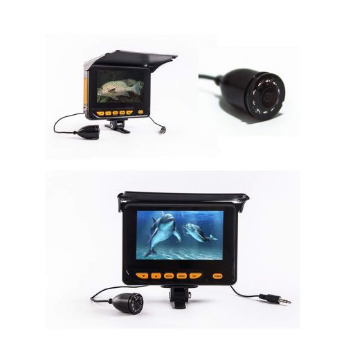  YRODYU Fish Finder, Underwater Monitor, Visual HD Video Camera Waterproof IP68 Probes Smart Fishing Gear for Night Boat Kayak Bait Canoe Lake Sea Fishing