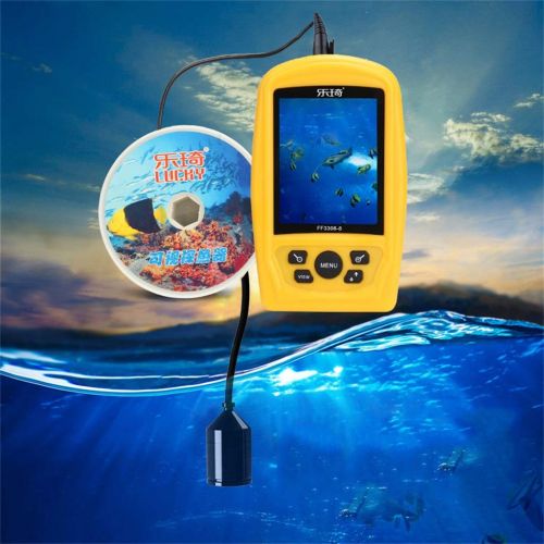  YRODYU Fish Finder, 3.5 Visual HD Fishing Monitor Underwater Video Camera Waterproof Probes Boat Kayak Bait Canoe Lake Sea Fishing Accessories for Amateur, Professional Fisherman