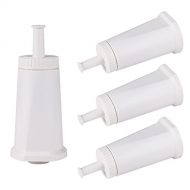 YS Yours 4 Pack Replacement Water Filter Compatible with Breville Sage Claro Swiss For Oracle, Barista and Bambino Espresso Coffee Machine, Compare to Part #BES008WHT0NUC1