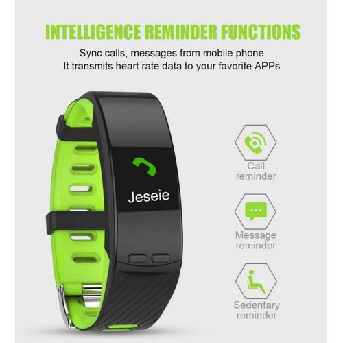  YSCysc Fitness Trackers Smart Bracelet GPS Outdoor Waterproof Multi Sports Monitor Heart Rate Blood Pressure Sleep Monitor for iOS Android