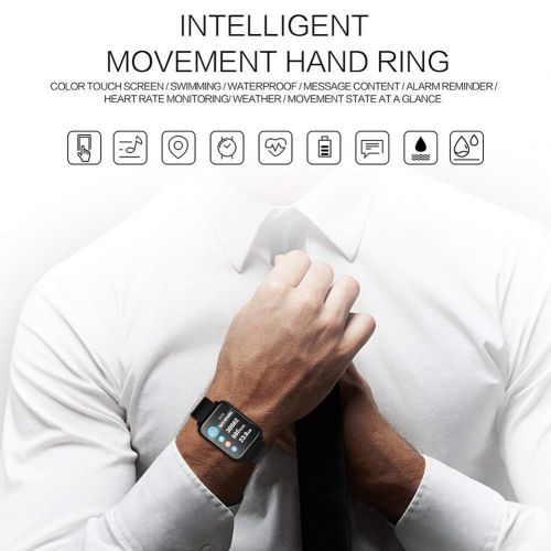  YSCysc Smart Fitness Tracker Wristband Bracelet Heart Rate Monitor Swimming Waterproof Camera Smartwatch for Android iOS