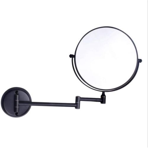  YSHCA Makeup Mirror, Vanity Mirror Wall Mount Rotation Two-Sided Magnifying Beauty Mirror, 8-Inch fold, Suit for Bathroom, Vanity Table, Hotel,Oil-Rubbed Bronze_3X