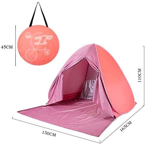  YSHCA Outdoor Tent, Automatic Instant Tent 3-4 Person Camping Tent Easy Set Up Sun Shelter Great for Camping/Backpacking/Hiking & Outdoor Music Festivals,A