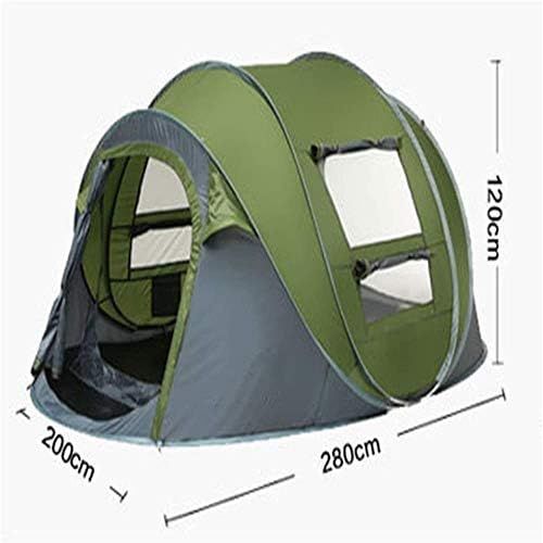  YSHCA Pop Up Tent, Automatic Instant Tent 2-3 Person Camping Tent Easy Set Up Sun Shelter Great for Camping/Backpacking/Hiking & Outdoor Music Festivals,Green