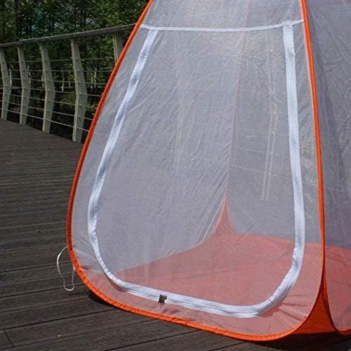  YSHCA Pop Up Tent, Automatic Instant Tent 1 Person Camping Tent Easy Set Up Sun Shelter Great for Camping/Backpacking/Hiking & Outdoor Music Festivals,Orange