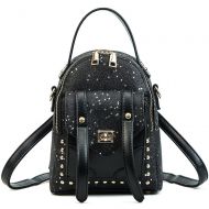 YSMYWM Women Sequins Backpack Girls Fashion Small Bling Star Sequins Daypack Shoulder Bag School Bag Rucksack