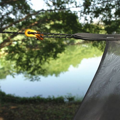  YSNBM Hammock YSNBM Outdoors with Mosquito Net Hammock, Anti-Mosquito Camping Trip, Black, 320140cm Camping Hammock,Strong,Travel Bag