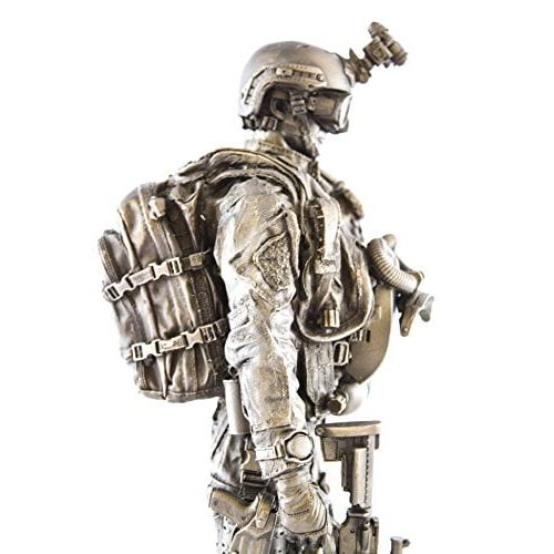  YTC Navy Seal 13 Bronzed Resin Military Statue #8086 Modern Era Navy Seal