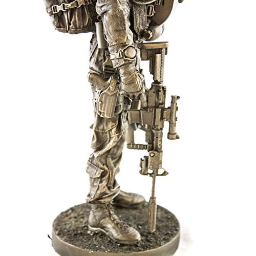  YTC Navy Seal 13 Bronzed Resin Military Statue #8086 Modern Era Navy Seal