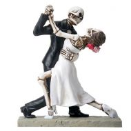 YTC Summit International Skeleton Wedding Couple Dancing Day of the Dead Dia de Los Muertos Figurine