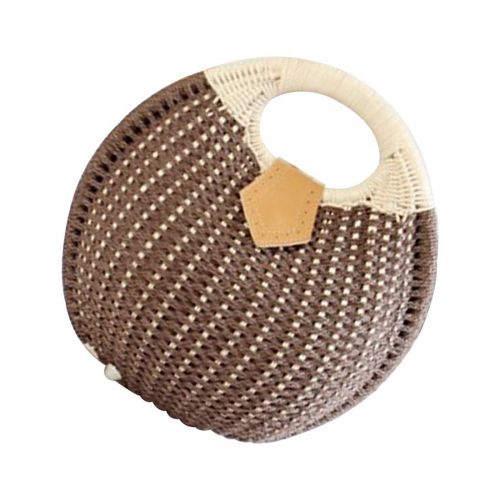  YUANLIFANG Snails Nest Tote Handbag Summer Beach Bags Woman Straw Bags Womens Handbag Rattan Bag