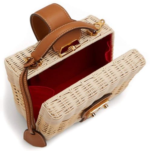  YUANLIFANG Handbag Rattan Bag Straw Bag Fashion Messenger Bag Handbag Handmade High-End Shoulder Bag