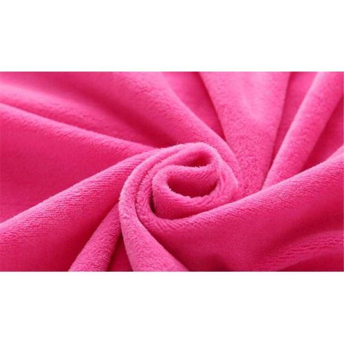  YUBUKE Sleepsack Micro Fleece Swaddle Baby Sleeping Bag Wearable Blanket Baby Sleep Bag(Pink 105cm(1-3year-old))