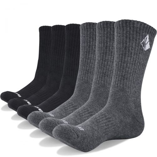  [아마존 핫딜]  [아마존핫딜]YUEDGE 6 Paar Socken fuer Manner Atmungsaktiv Trekking Wandersocken Herren SportSocken