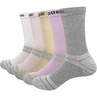 [아마존 핫딜]  [아마존핫딜]YUEDGE 5 paar Wandersocken Trekkingsocken fuer Damen Atmungsaktiv Sportsocken Hochleistung