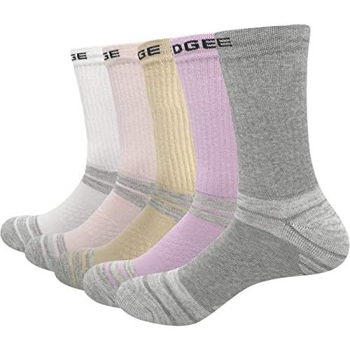  [아마존 핫딜]  [아마존핫딜]YUEDGE 5 paar Wandersocken Trekkingsocken fuer Damen Atmungsaktiv Sportsocken Hochleistung