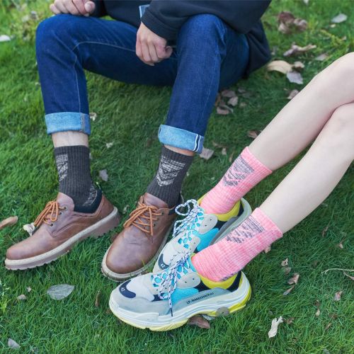  [아마존 핫딜]  [아마존핫딜]YUEDGE 5 Paar Herren Wandern Sport socken fuer Trekking Camping Radfahren Tennis, Atmungsaktiv, Anti-Slip, High Performance (2018 Neueste Style)