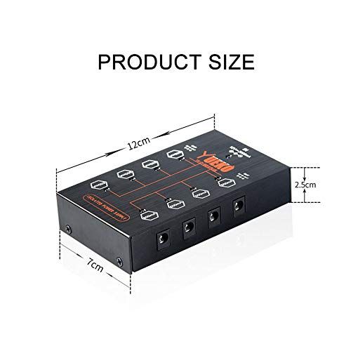  YUEKO YK-21 ISO8 PLUS Guitar Effect Pedal Power Supply 8 pcs DC cables plus 1Y cable Guitar Accessories