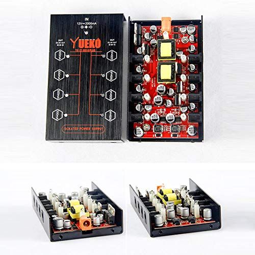  YUEKO YK-21 ISO8 PLUS Guitar Effect Pedal Power Supply 8 pcs DC cables plus 1Y cable Guitar Accessories