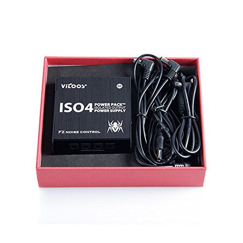  YUEKO ISO4 SE Power Packtm Power Supply for 4pcs Guitar Effect Pedals Guitar Accessories